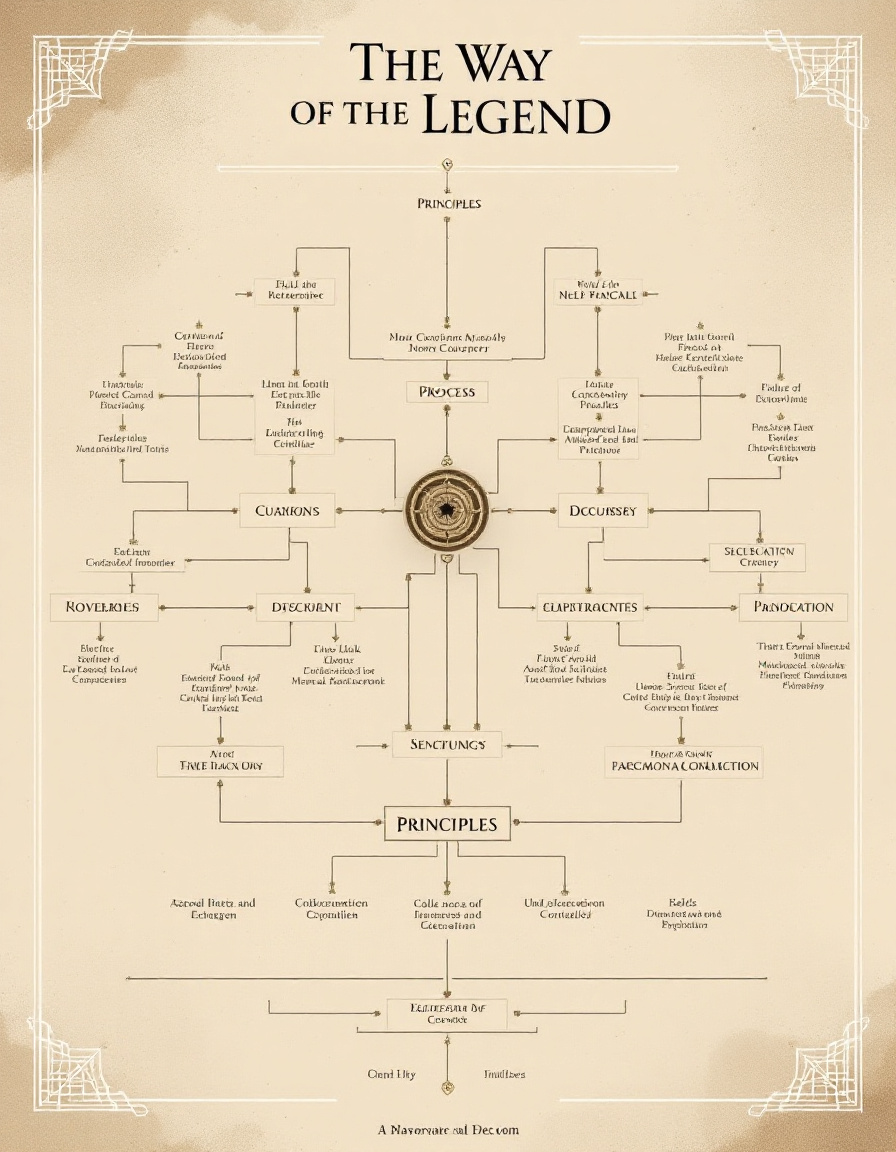 The Way of the Legend methodology diagram